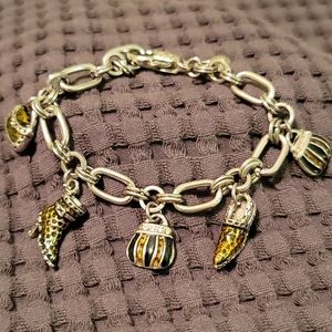 Cute shoes 🥿👠 and purses 👜👛 charm bracelet